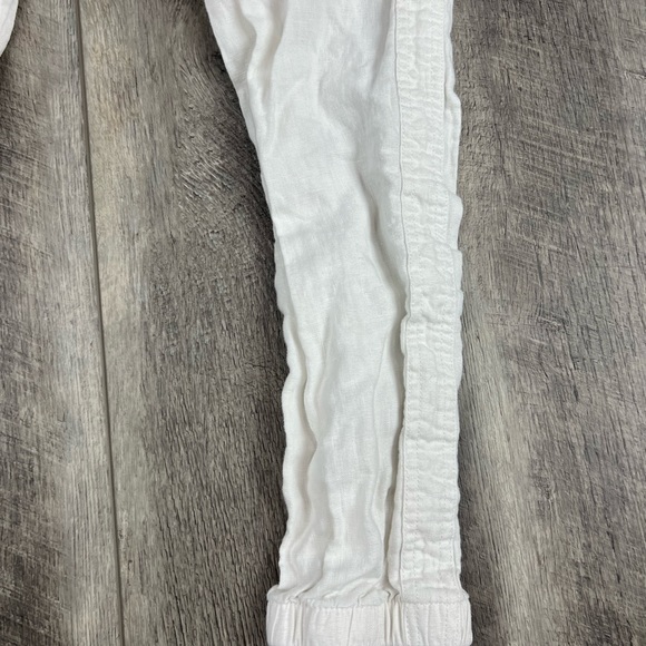 Athleta White Cabo Linen‎ Jogger Pants - Picture 3 of 16
